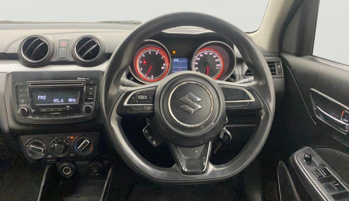 2018 Maruti Swift VXI, Petrol, Manual, 1,19,894 km, Steering Wheel Close Up