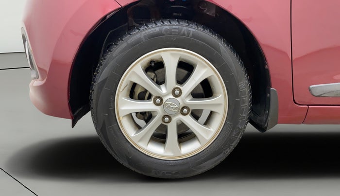 2015 Hyundai Grand i10 ASTA AT 1.2 KAPPA VTVT, Petrol, Automatic, 57,352 km, Left Front Wheel