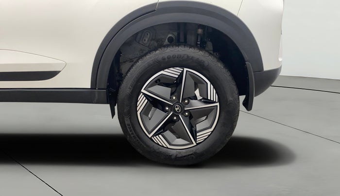 2024 Tata NEXON CREATIVE PLUS 1.2 REVOTRON 7 DCA DT, Petrol, Automatic, 10,480 km, Left Rear Wheel