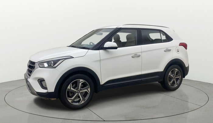2018 Hyundai Creta SX AT 1.6 PETROL, Petrol, Automatic, 1,05,846 km, Left Front Diagonal