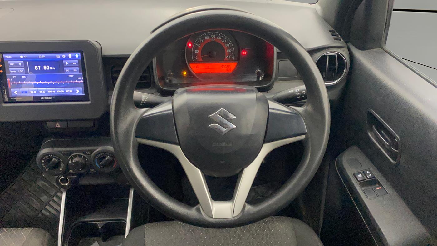 2020 Maruti IGNIS SIGMA 1.2, Petrol, Manual, 57,722 km, Steering Wheel Close Up