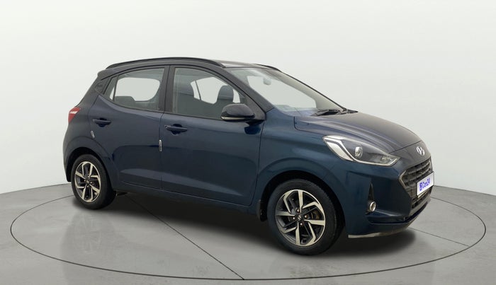 2019 Hyundai GRAND I10 NIOS SPORTZ 1.2 KAPPA VTVT DUAL TONE, Petrol, Manual, 42,367 km, Right Front Diagonal