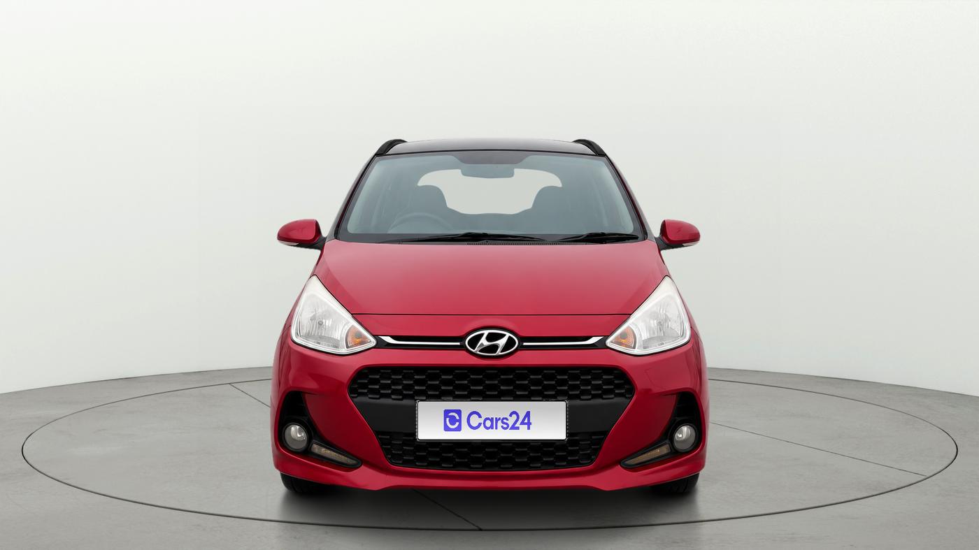 2019 Hyundai Grand i10 SPORTZ AT 1.2 KAPPA VTVT, Petrol, Automatic, 45,315 km, Front
