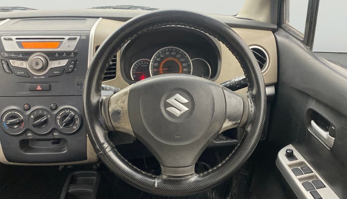 2015 Maruti Wagon R 1.0 VXI, Petrol, Manual, 75,363 km, Steering Wheel Close Up