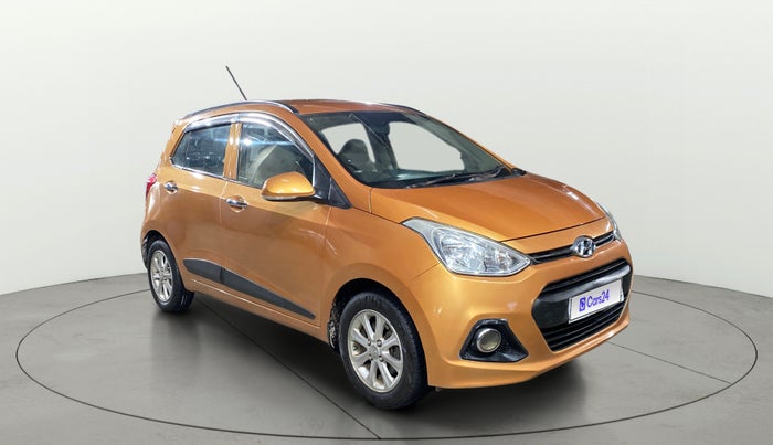 2015 Hyundai Grand i10 ASTA 1.2 KAPPA VTVT, Petrol, Manual, 60,204 km, Right Front Diagonal