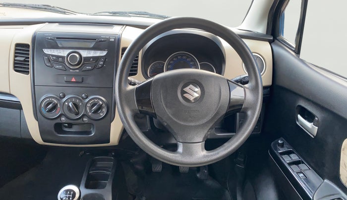 2018 Maruti Wagon R 1.0 VXI+ (O) MT, Petrol, Manual, 33,300 km, Steering Wheel Close Up