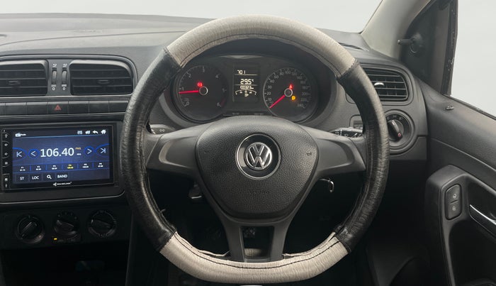 2019 Volkswagen Ameo TRENDLINE 1.5L, Diesel, Manual, 1,00,303 km, Steering Wheel Close Up