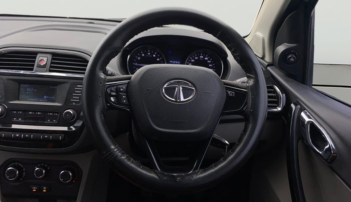 2018 Tata Tiago XZ PETROL, Petrol, Manual, 1,07,695 km, Steering Wheel Close Up