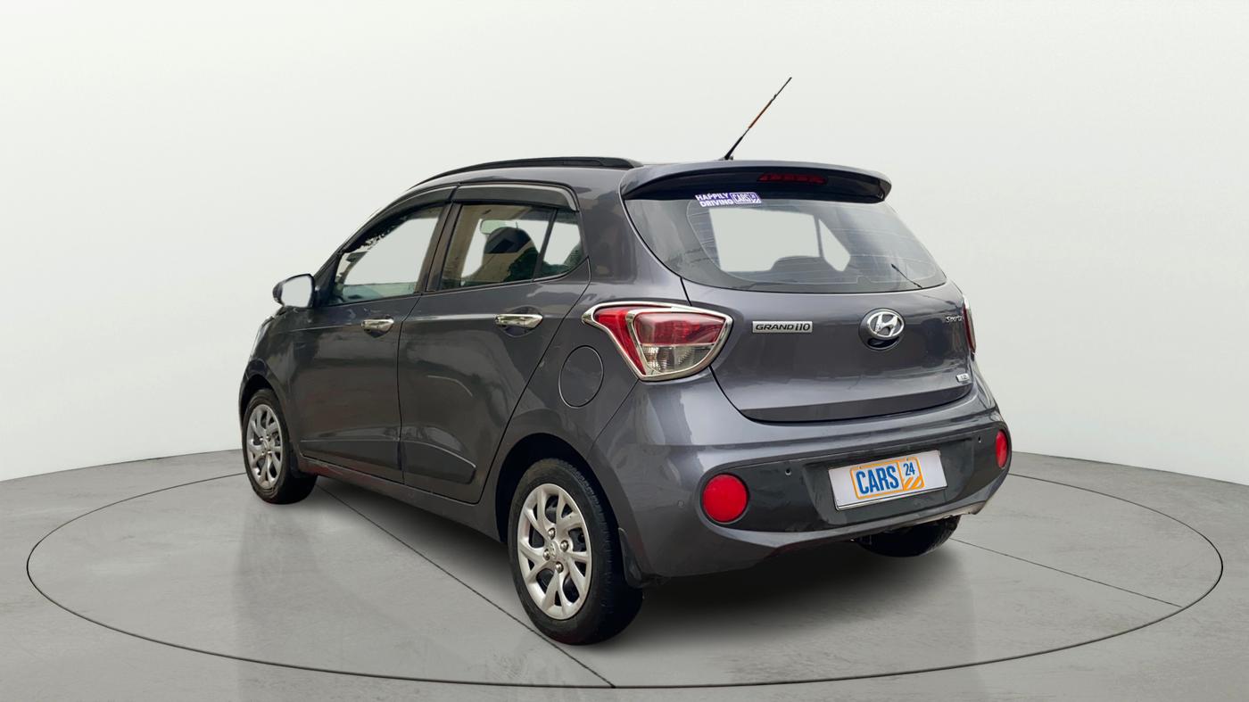 2019 Hyundai Grand i10 SPORTZ 1.2 KAPPA VTVT, Petrol, Manual, 40,088 km, Left Back Diagonal