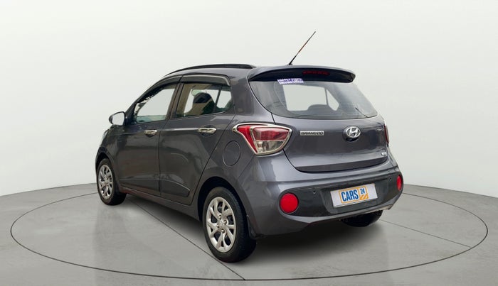 2019 Hyundai Grand i10 SPORTZ 1.2 KAPPA VTVT, Petrol, Manual, 40,088 km, Left Back Diagonal