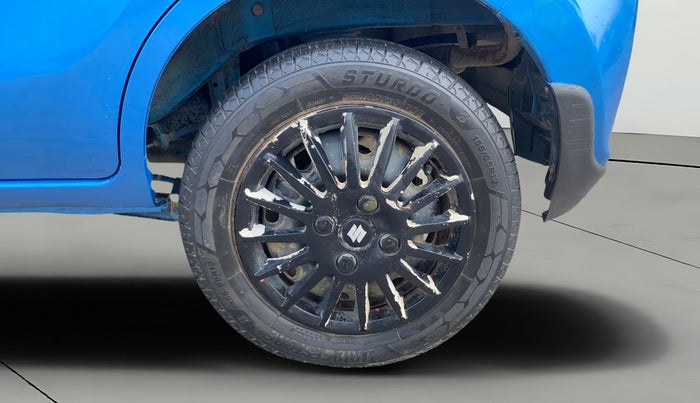 2014 Maruti Alto K10 VXI AMT, Petrol, Automatic, 34,789 km, Left Rear Wheel