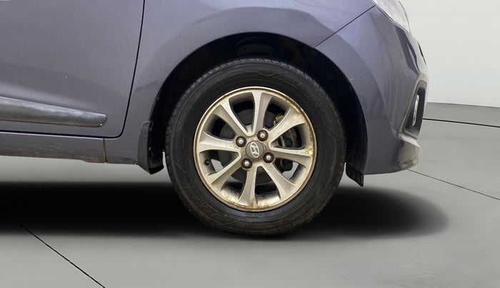 2016 Hyundai Grand i10 ASTA (O) 1.2 KAPPA VTVT, Petrol, Manual, 33,518 km, Right Front Wheel