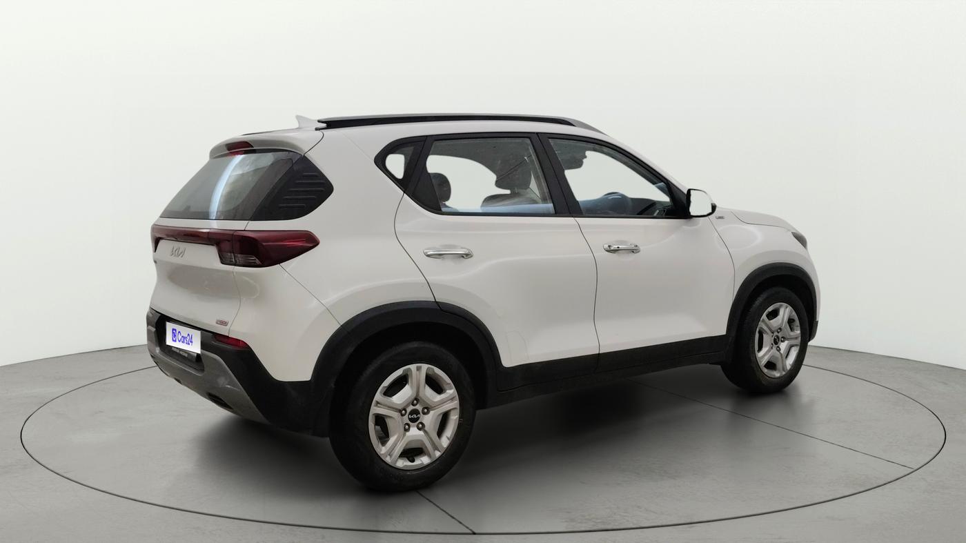 2023 KIA SONET HTK PLUS 1.0 IMT, Petrol, Manual, 53,942 km, Right Back Diagonal