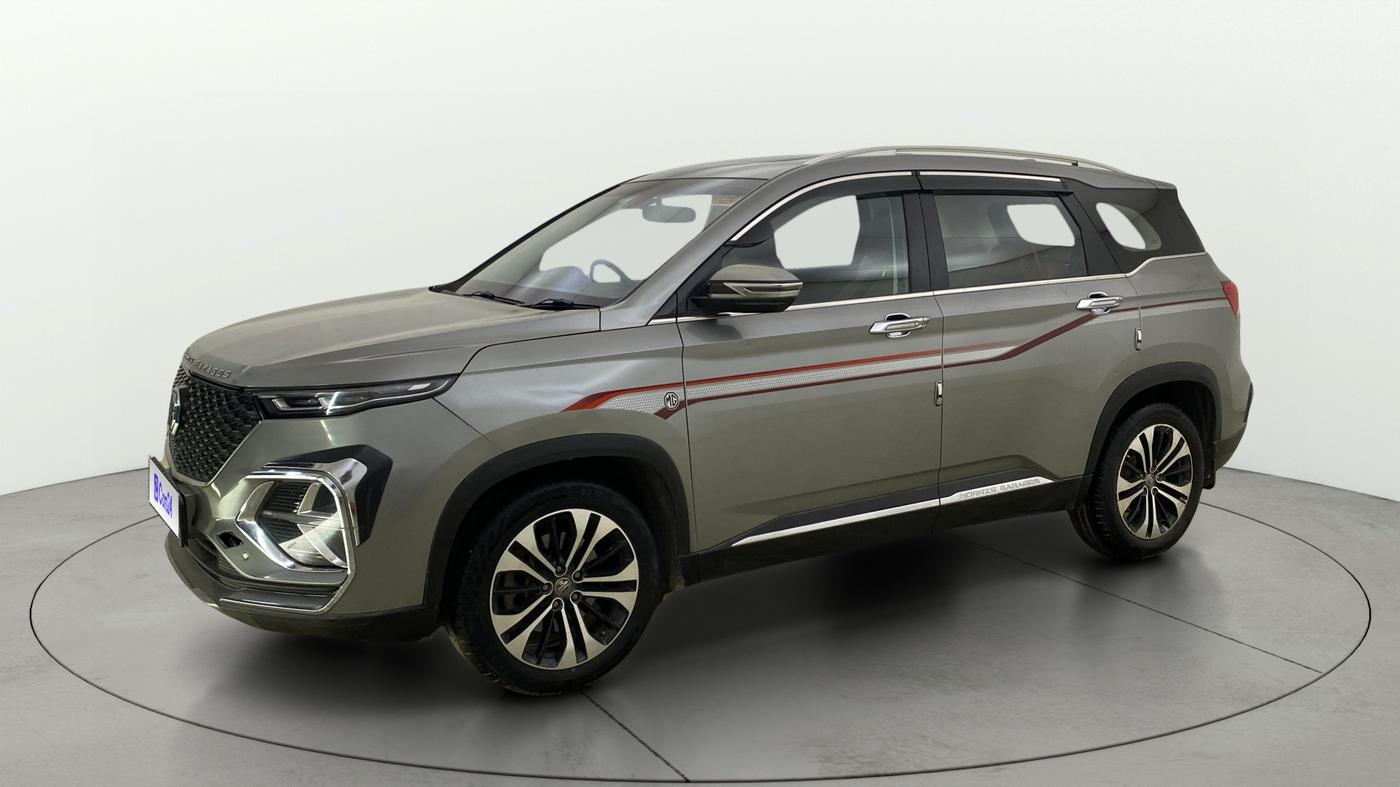 2021 MG HECTOR PLUS SELECT 2.0 DIESEL TURBO MT 7-STR, Diesel, Manual, 51,577 km, Left Front Diagonal