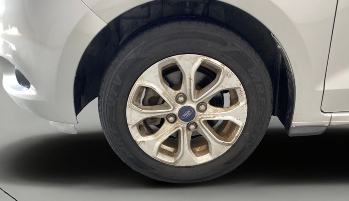 2017 Ford Figo Aspire TITANIUM 1.5 PETROL AT, Petrol, Automatic, 24,853 km, Left Front Wheel