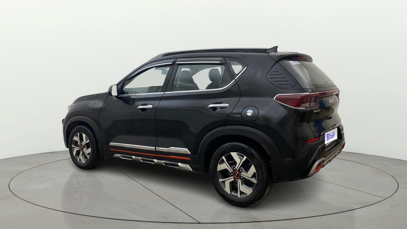 2022 KIA SONET HTX 1.5 AT, Diesel, Automatic, 62,875 km, Left Back Diagonal