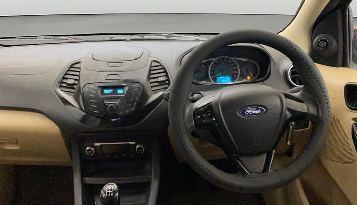 2017 Ford Figo Aspire TITANIUM 1.2 PETROL, Petrol, Manual, 63,585 km, Steering Wheel Close Up