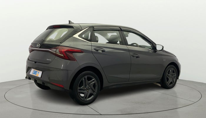 2020 Hyundai NEW I20 SPORTZ 1.0T GDI IMT, Petrol, Manual, 1,00,163 km, Right Back Diagonal