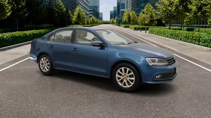 2015 Volkswagen Jetta COMFORTLINE TSI, Petrol, Manual, 1,07,243 km, Right Front Diagonal