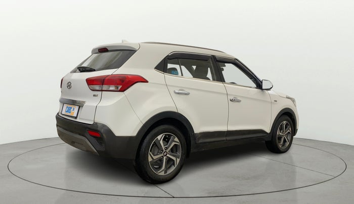 2018 Hyundai Creta SX AT 1.6 PETROL, Petrol, Automatic, 54,238 km, Right Back Diagonal