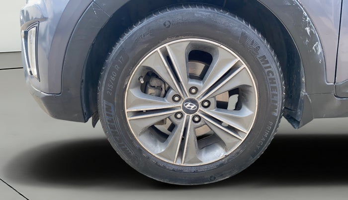 2016 Hyundai Creta SX PLUS AT 1.6 PETROL, Petrol, Automatic, 99,170 km, Left Front Wheel