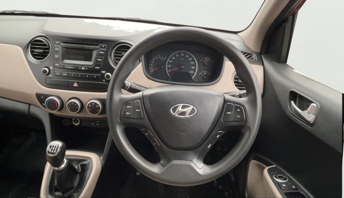 2015 Hyundai Grand i10 SPORTZ 1.2 KAPPA VTVT, Petrol, Manual, 54,303 km, Steering Wheel Close Up