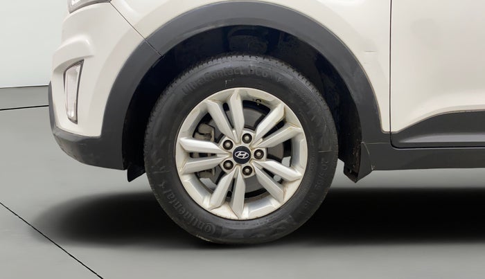 2017 Hyundai Creta SX PLUS 1.6 PETROL, Petrol, Manual, 1,15,309 km, Left Front Wheel
