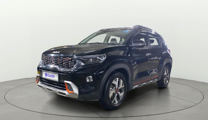2023 KIA SONET HTX Anniversary Edition 1.5 iMT, Diesel, Manual, 11,107 km, Left Front Diagonal