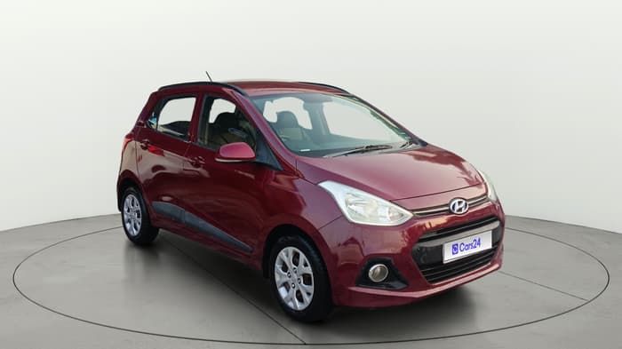 2016 Hyundai Grand i10 SPORTZ 1.2 KAPPA VTVT, Petrol, Manual, 95,568 km, Right Front Diagonal