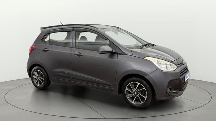 2017 Hyundai Grand i10 SPORTZ (O) AT 1.2 KAPPA VTVT, Petrol, Automatic, 32,328 km, Right Front Diagonal