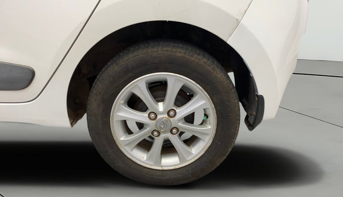 2013 Hyundai Grand i10 ASTA 1.2 KAPPA VTVT, Petrol, Manual, 75,139 km, Left Rear Wheel