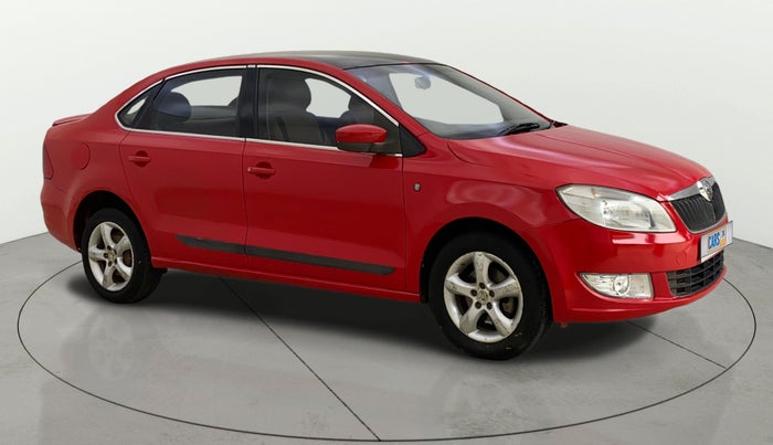 2012 Skoda Rapid ELEGANCE 1.6 TDI CR MT, Diesel, Manual, 64,358 km, Right Front Diagonal