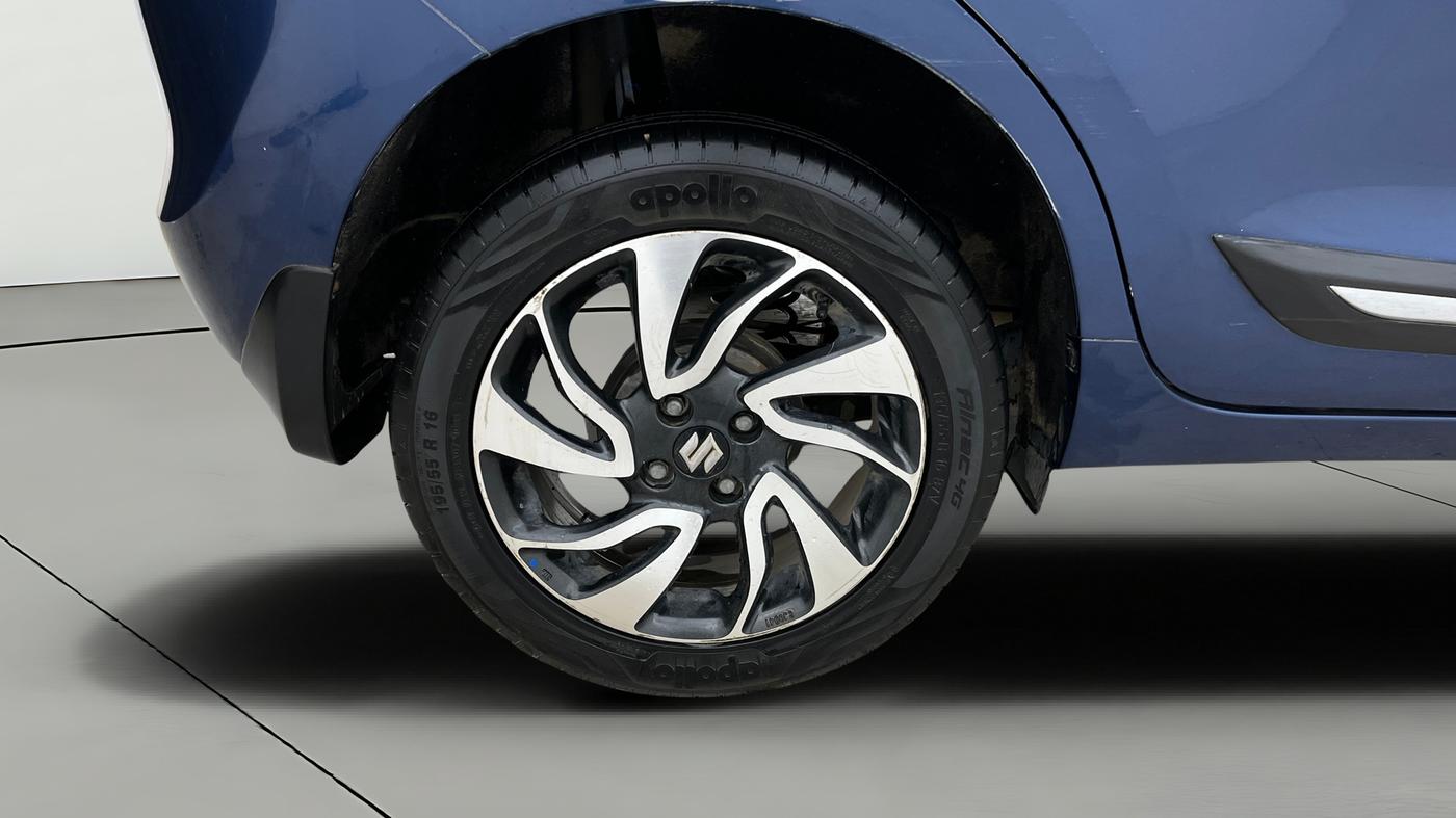 2019 Maruti Baleno ALPHA CVT PETROL 1.2, Petrol, Automatic, 1,20,086 km, Right Rear Wheel
