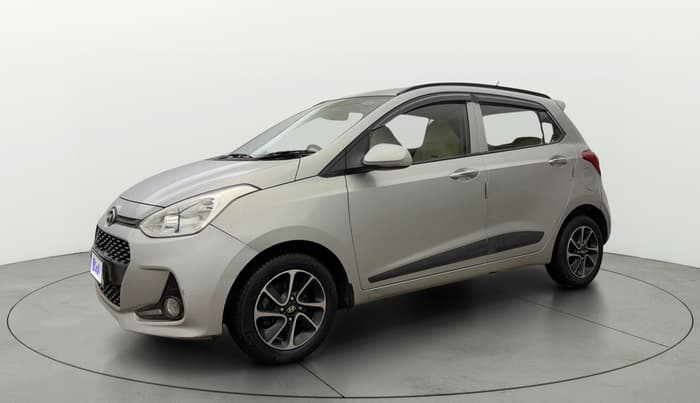2017 Hyundai Grand i10 ASTA 1.2 KAPPA VTVT, Petrol, Manual, 50,818 km, Left Front Diagonal