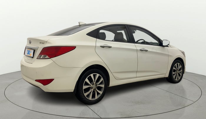 2017 Hyundai Verna 1.6 VTVT SX AT, Petrol, Automatic, 33,291 km, Right Back Diagonal