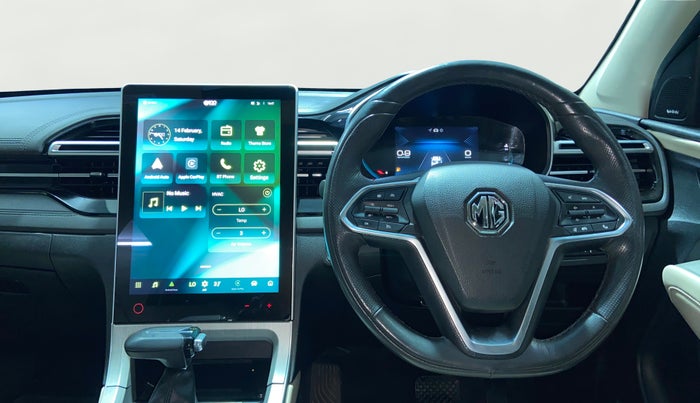 2023 MG HECTOR SHARP PRO 1.5 PETROL TURBO CVT PETROL, Petrol, Automatic, 35,895 km, Steering Wheel Close Up