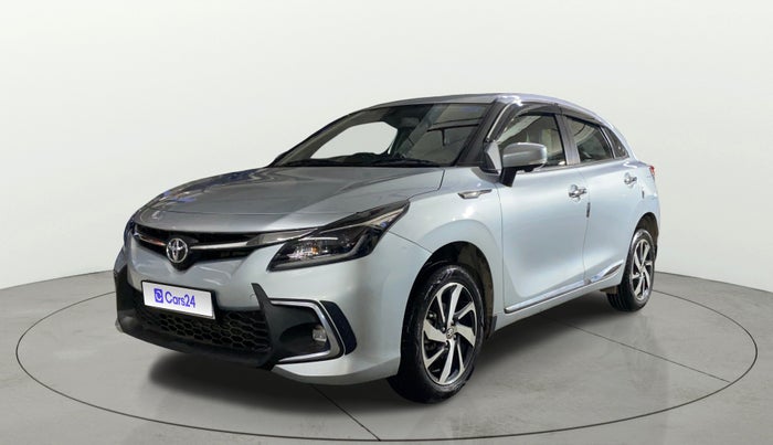 2023 Toyota Glanza V, Petrol, Manual, 6,847 km, Left Front Diagonal