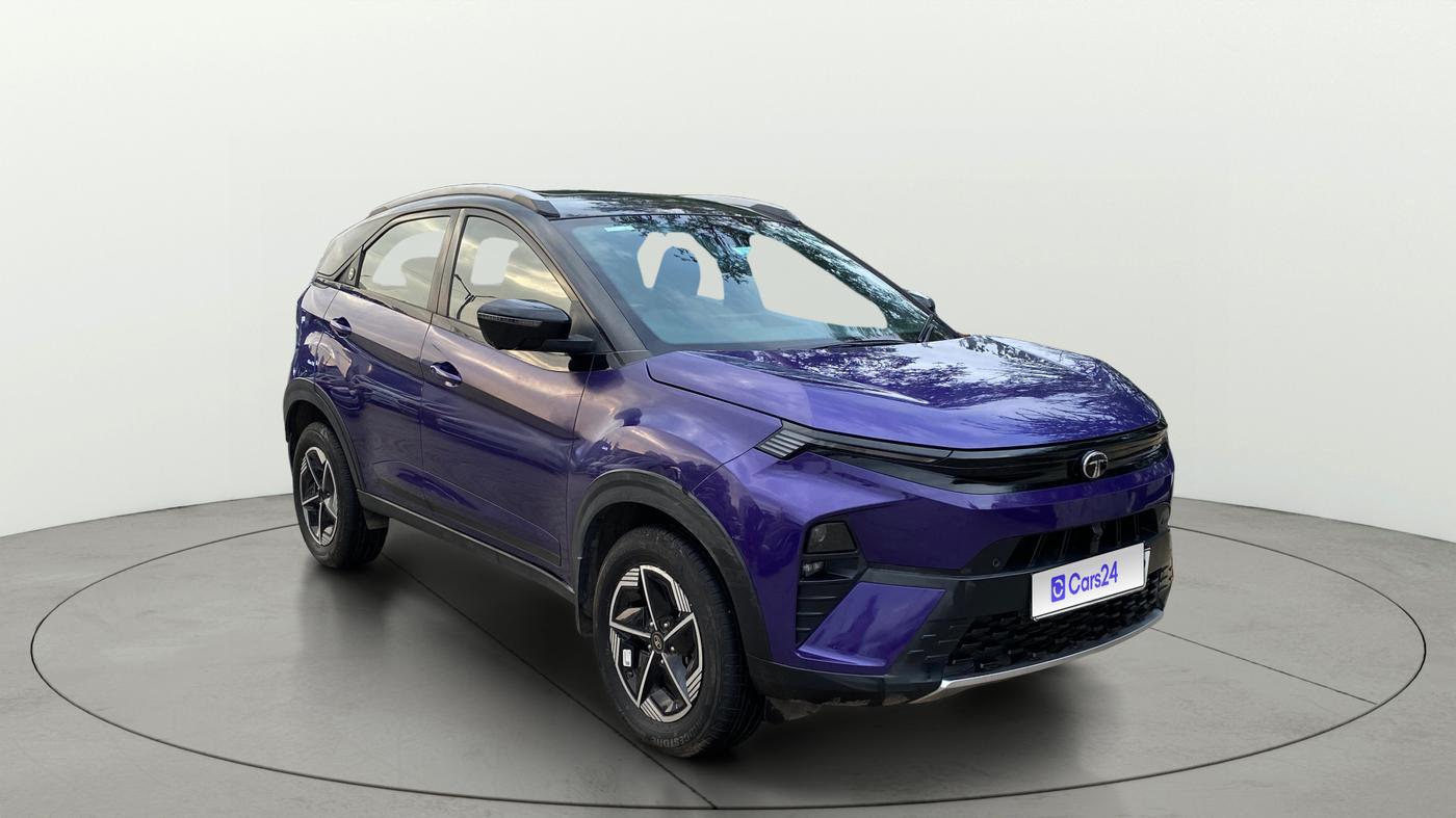 2024 Tata NEXON FEARLESS PURPLE + SUNROOF DCA DUAL TONE 1.2 PETROL, Petrol, Automatic, 15,824 km, SRP
