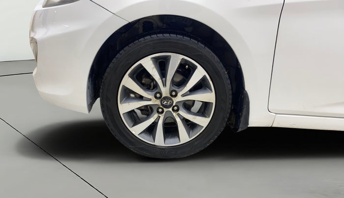 2014 Hyundai Verna FLUIDIC 1.4 CRDI CX, Diesel, Manual, 1,42,148 km, Left Front Wheel