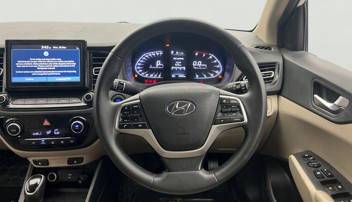 2022 Hyundai Verna SX (O) 1.5 VTVT IVT, Petrol, Automatic, 42,753 km, Steering Wheel Close Up