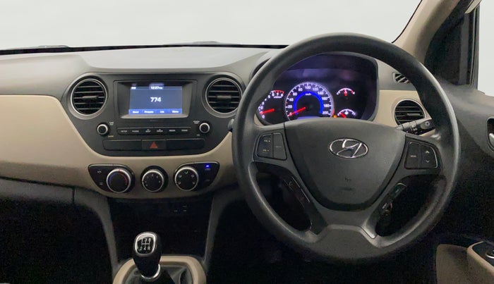 2018 Hyundai Grand i10 SPORTZ 1.2 KAPPA VTVT, CNG, Manual, 56,338 km, Steering Wheel Close Up