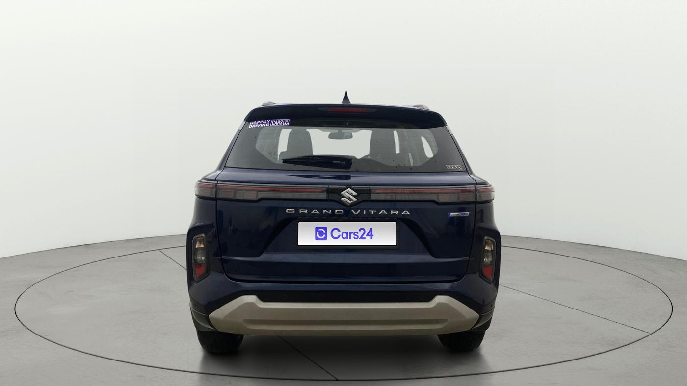 2022 Maruti Grand Vitara ALPHA SMART HYBRID AT, Petrol, Automatic, 91,661 km, Back/Rear