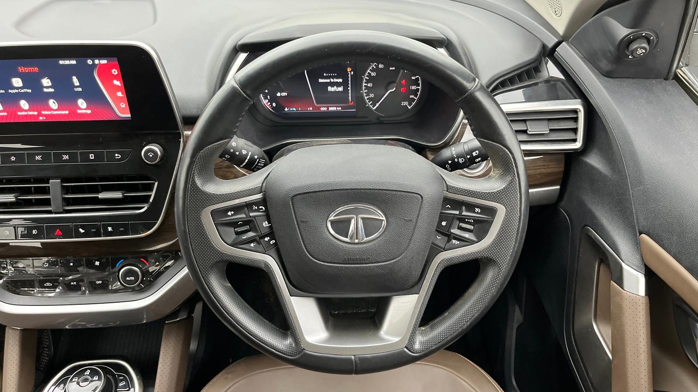 2019 Tata Harrier XZ 2.0L, Diesel, Manual, 20,036 km, Steering Wheel Close Up