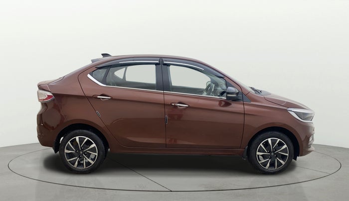 2025 Tata TIGOR XZA PLUS PETROL, Petrol, Automatic, 3,532 km, Right Side View
