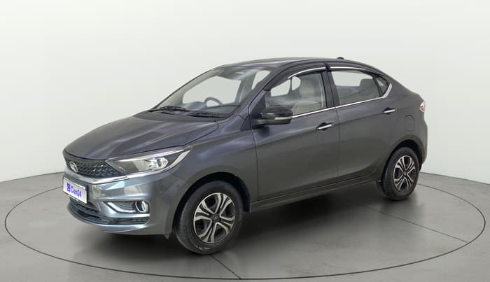 2023 Tata TIGOR XZ PLUS CNG, CNG, Manual, 66,176 km, Left Front Diagonal
