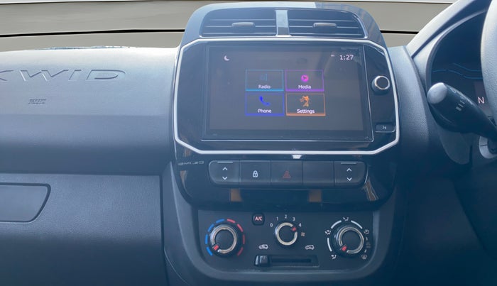 2022 Renault Kwid CLIMBER 1.0 AMT (O), Petrol, Automatic, 15,215 km, Air Conditioner