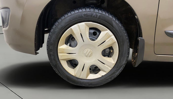2015 Maruti Wagon R 1.0 VXI, Petrol, Manual, 52,852 km, Left Front Wheel