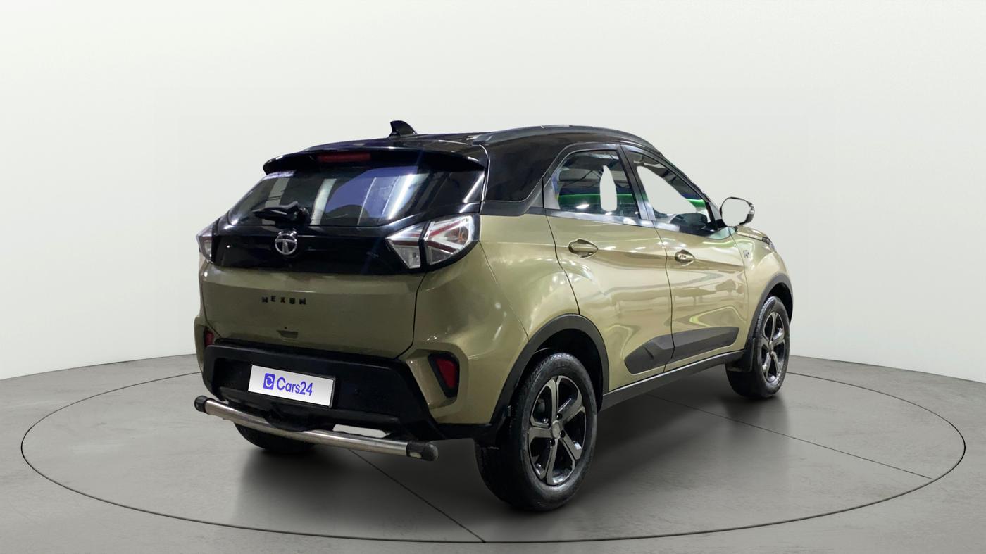 2022 Tata NEXON XZ PLUS PETROL KAZIRANGA, Petrol, Manual, 63,991 km, Right Back Diagonal