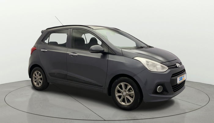 2016 Hyundai Grand i10 ASTA (O) AT 1.2 KAPPA VTVT, Petrol, Automatic, 79,667 km, Right Front Diagonal