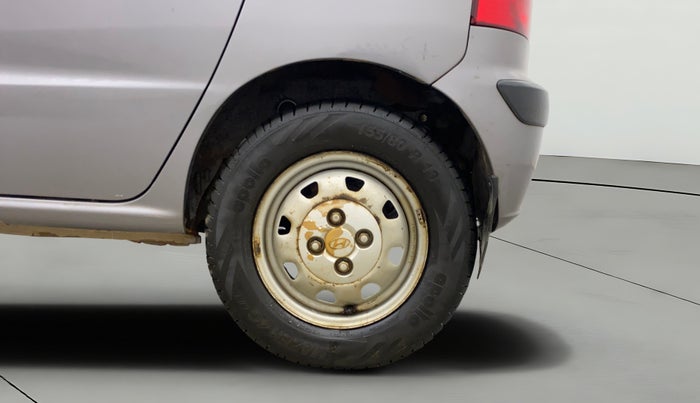 2012 Hyundai Santro Xing GL PLUS, Petrol, Manual, 66,990 km, Left Rear Wheel